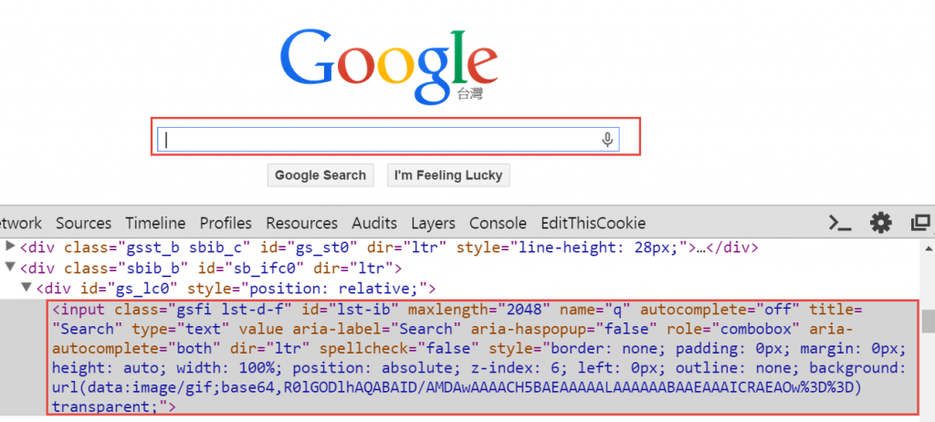 GoogleSearch locator