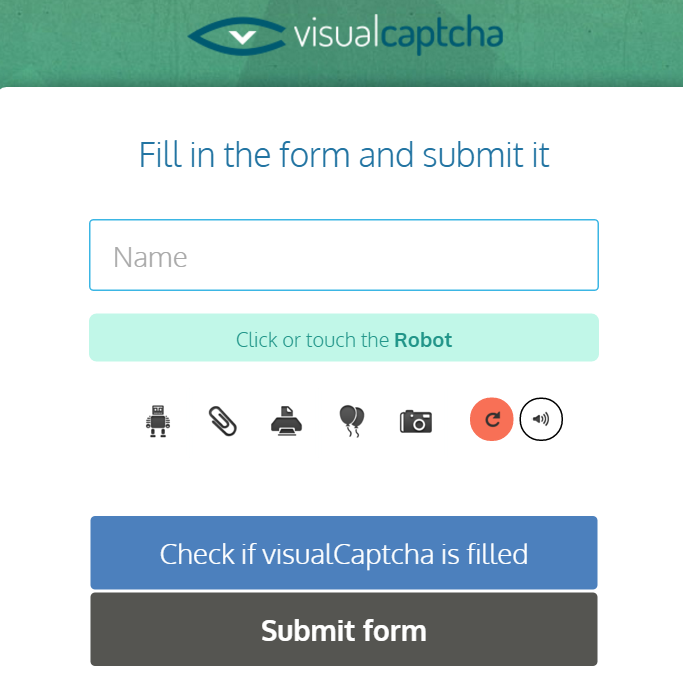 VisualCaptcha